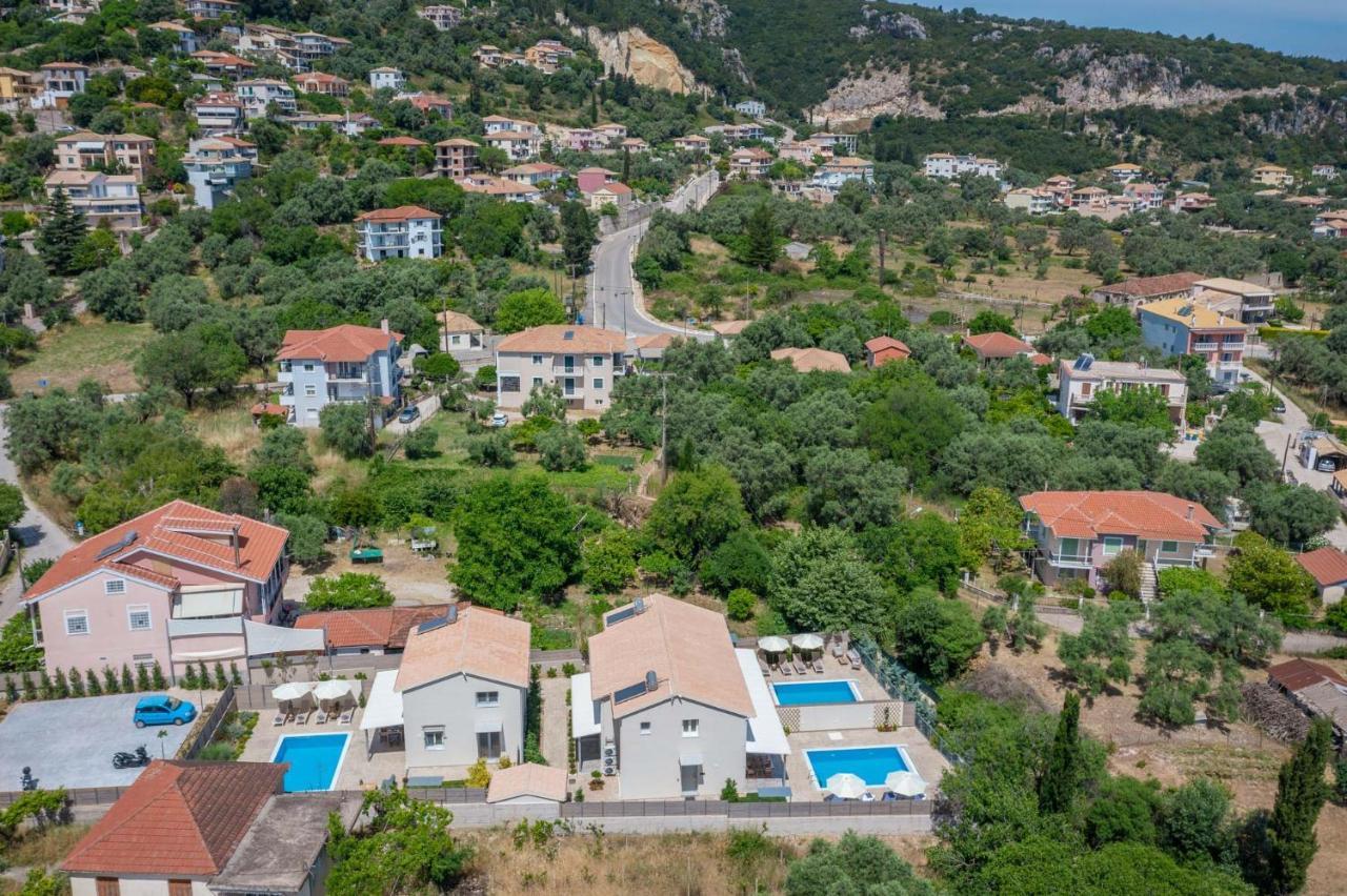 Apolpaina Grappolo Lefkada Villas - Villa Vertzami Just 2 Km From Lefkada Town מראה חיצוני תמונה