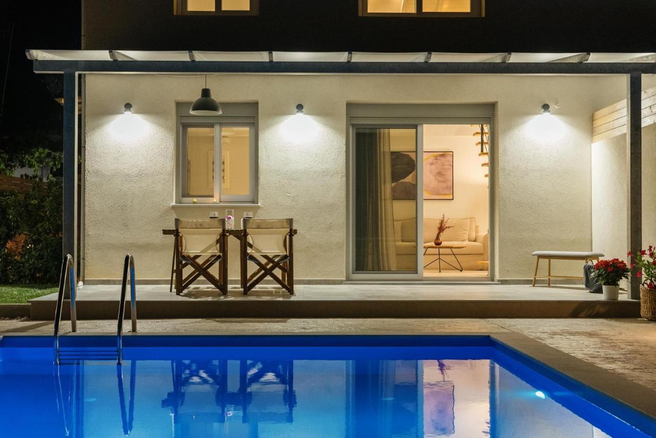 Apolpaina Grappolo Lefkada Villas - Villa Vertzami Just 2 Km From Lefkada Town מראה חיצוני תמונה